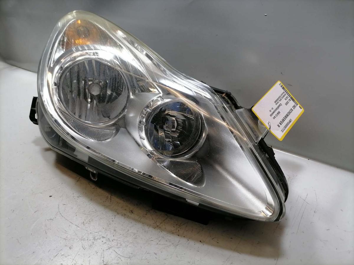 Opel Corsa D original Scheinwerfer rechts Halogen Vorfacelift BJ09